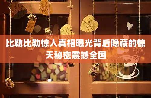 比勒比勒惊人真相曝光背后隐藏的惊天秘密震撼全国