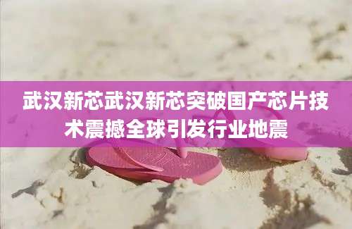 武汉新芯武汉新芯突破国产芯片技术震撼全球引发行业地震