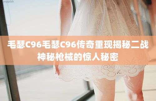 毛瑟C96毛瑟C96传奇重现揭秘二战神秘枪械的惊人秘密