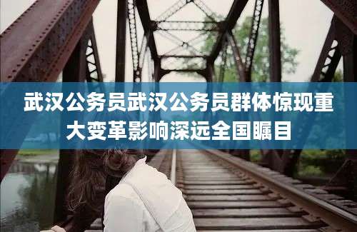 武汉公务员武汉公务员群体惊现重大变革影响深远全国瞩目