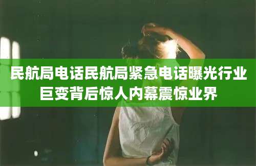 民航局电话民航局紧急电话曝光行业巨变背后惊人内幕震惊业界