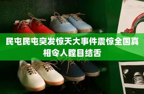 民屯民屯突发惊天大事件震惊全国真相令人瞠目结舌